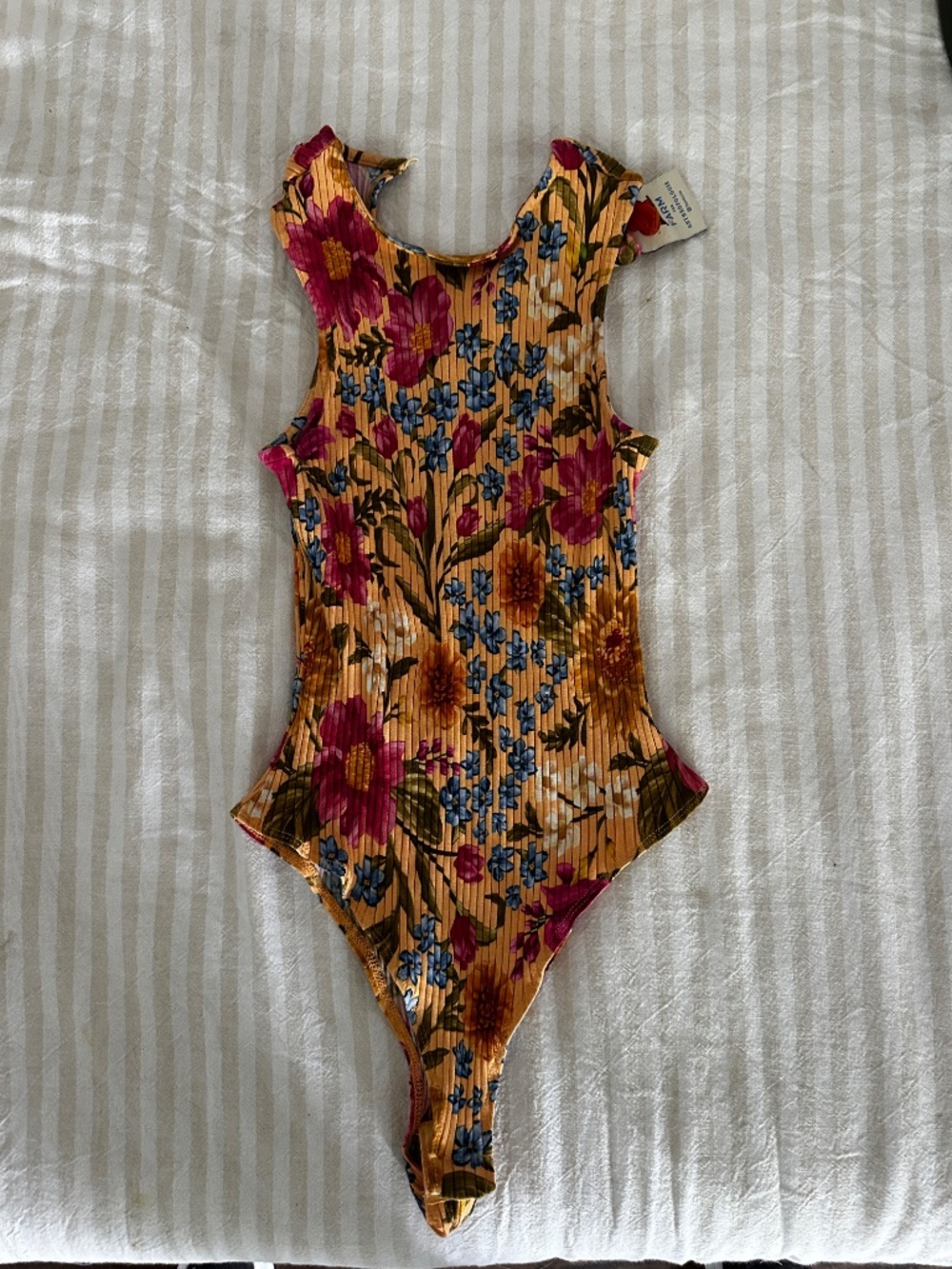 Farm Rio Tank Printed Bodysuit - Picture 2 of 7